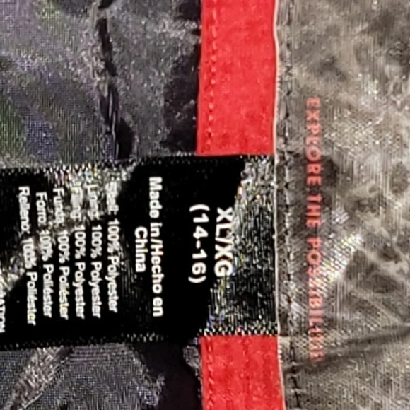 Mountain Xpedition Kids Boys Jacket Hooded Zipper Front Gray Size XL 14-16 - Picture 5 of 5